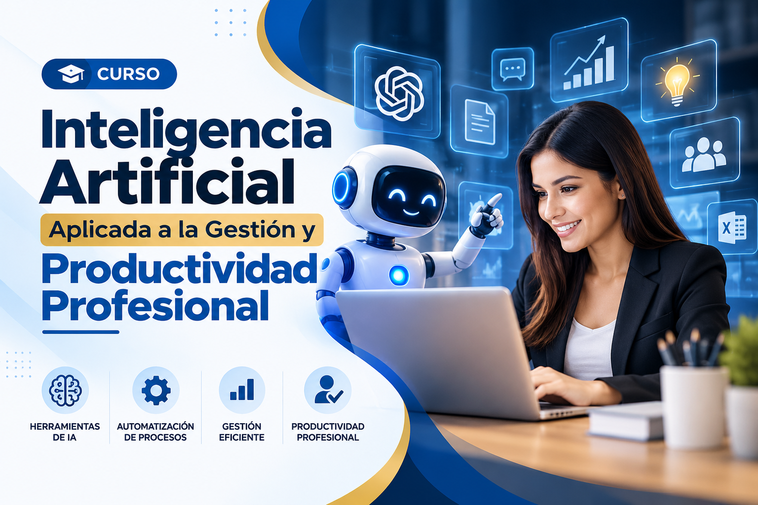 Inteligencia Artificial Aplicada a la Gestión y Productividad Profesional